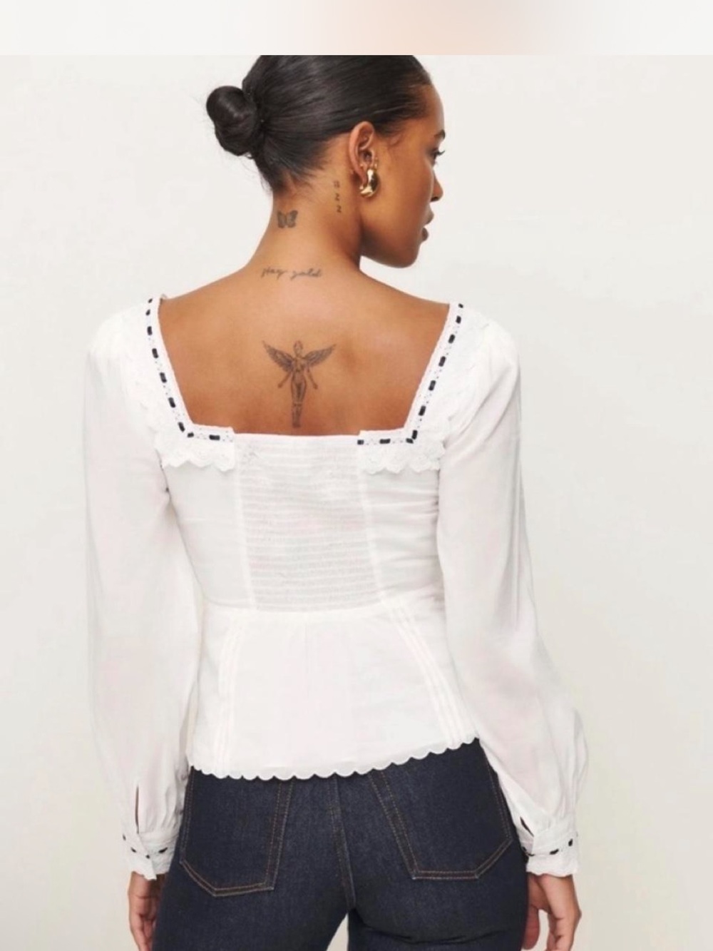 Reformation Haisley Blouse - Picture 2 of 4